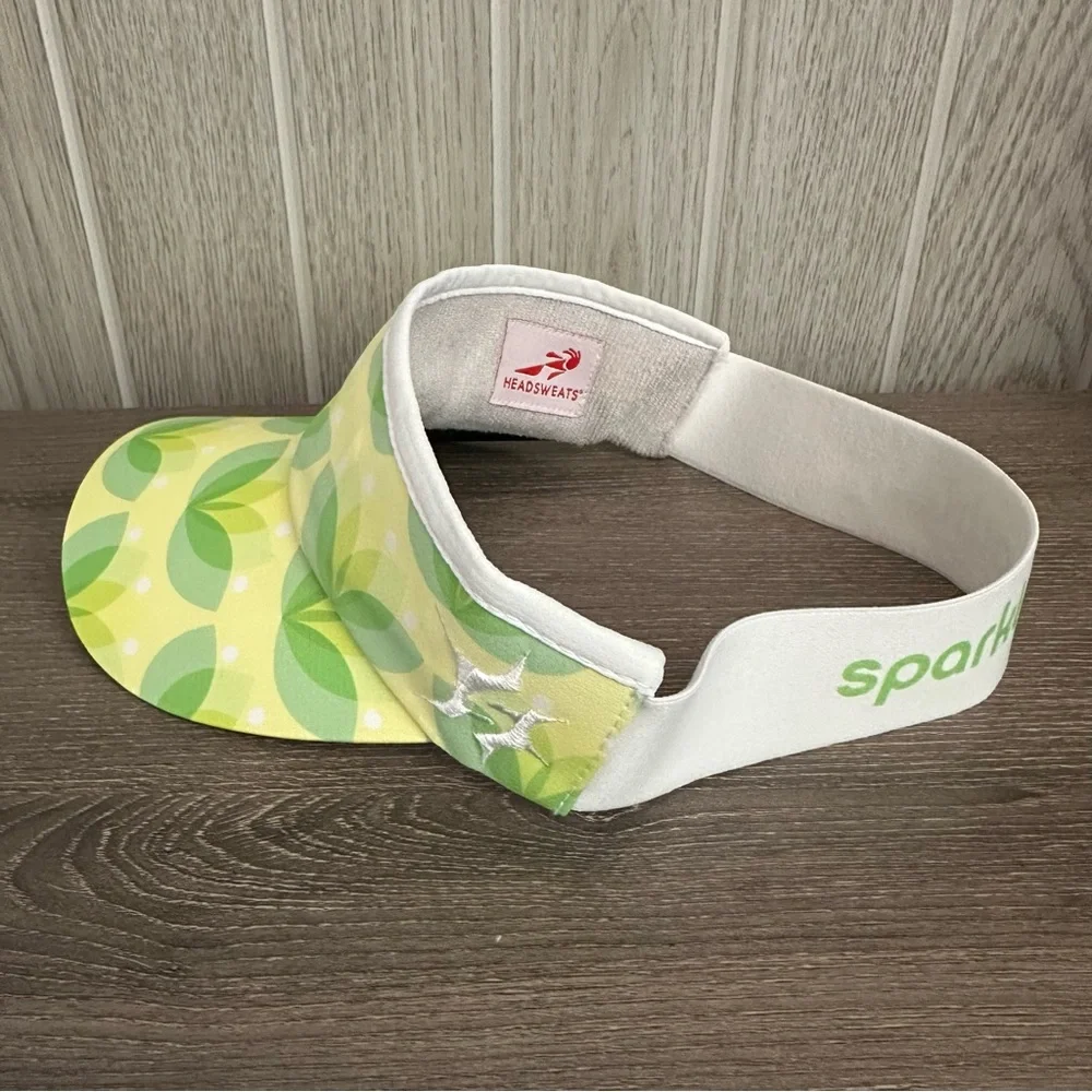 Sparkle Athletic Headsweats Running Visor Princess and the Frog Tiana Green